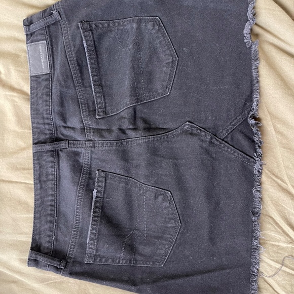 American Eagle Outfitters black denim skirt - Picture 2 of 3